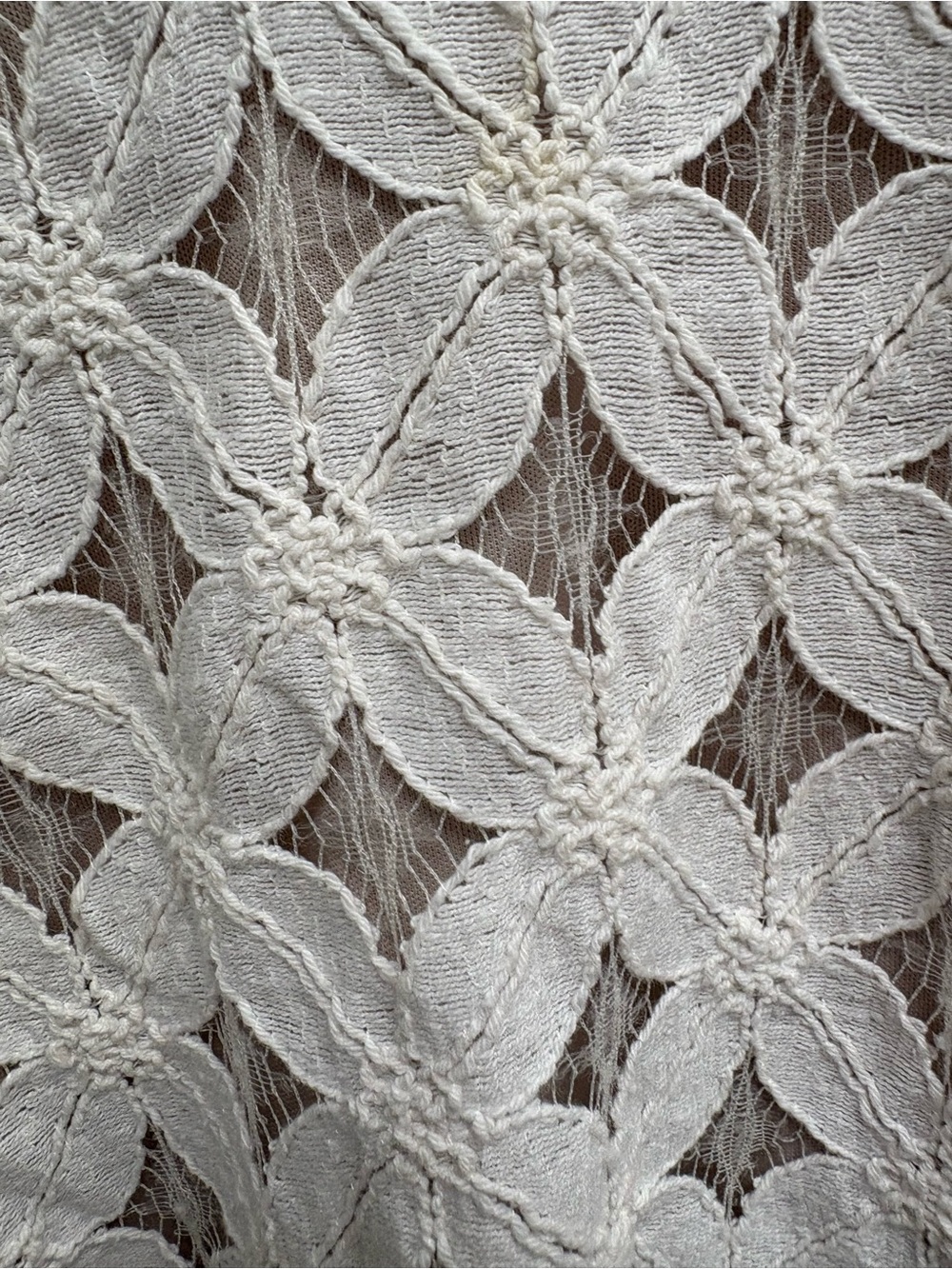 SJS Ivory Lace Overlay Mini Dress - Picture 3 of 3